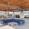 outside seating and nearness to pool